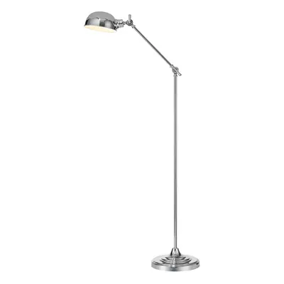 Stojací lampa ve stříbrné barvě (výška 143 cm) Portland – Markslöjd