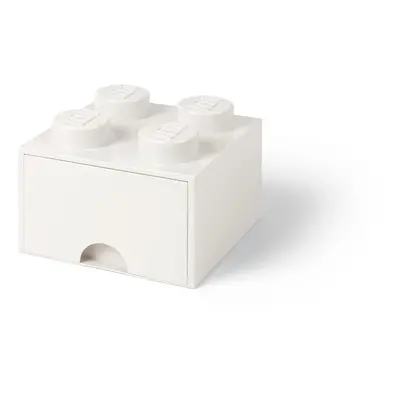 Bílý úložný box čtverec LEGO®