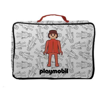 Bílý látkový dětský organizér na hračky  25x11x36 cm Everywhere – Playmobil