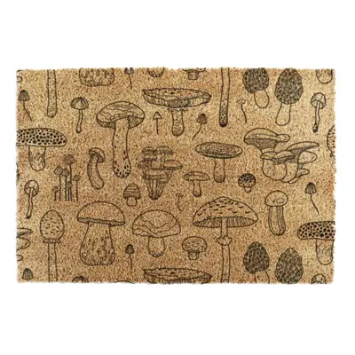 Rohožka z kokosového vlákna 40x60 cm Mushrooms – Artsy Doormats