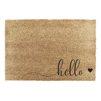 Rohožka z kokosového vlákna 40x60 cm Hello Scribble – Artsy Doormats