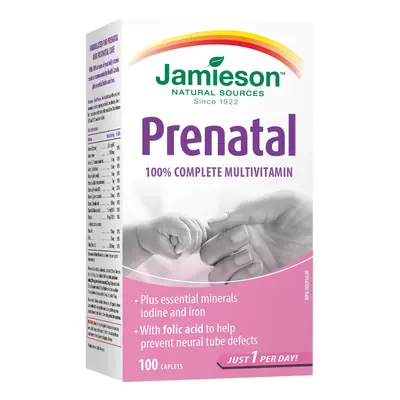 JAMIESON - Prenatal Complete multivitamin 100 tbl