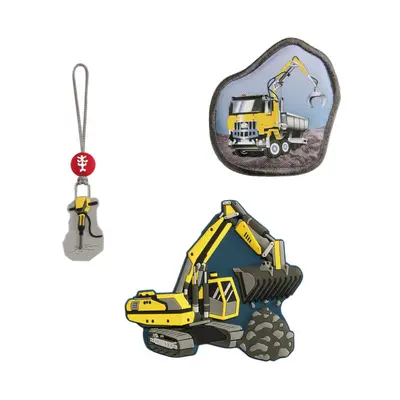 HAMA - Další sada obrázků MAGIC MAGS Excavator pro kufříky GRADE, SPACE, CLOUD, 2v1 a KID