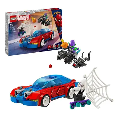 LEGO -  Marvel 76279 Spider-Manovo závodní auto a Venomů Zelený goblin