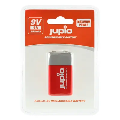 Jupio akumulátor 9V (dobíjecí), 250 mAh, 1ks