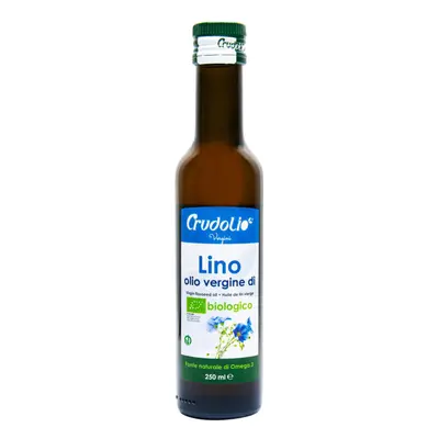 Crudolio - Lněný olej BIO, 250 ml