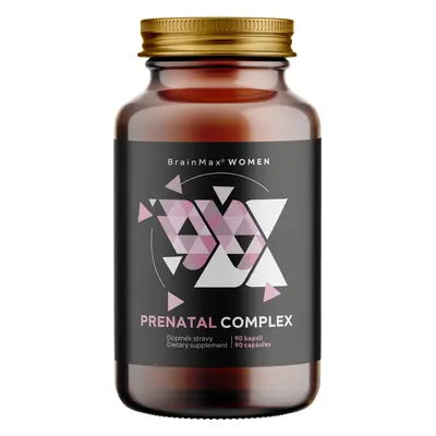 BrainMax Prenatal Complex, komplex vitamínů pro těhotné ženy Počet kapslí: 90 kapslí