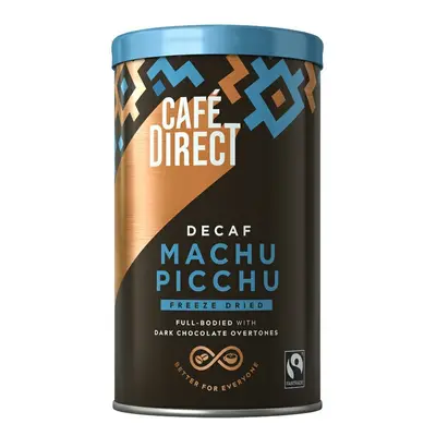 Cafédirect Machu Picchu instantní káva bez kofeinu, 100 g Mrazem sušená 100% Arabika