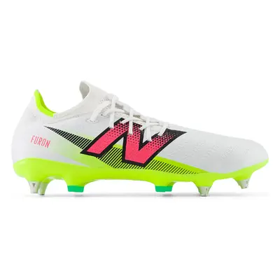 Pánské kopačky New Balance FURON PRO SG V7+ SF1SH75 – bílé