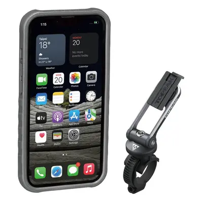 TOPEAK obal RIDECASE pro iPhone 13 Pro černá/šedá