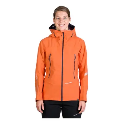 Northfinder DELORIS light orange BU-6181OR-182 dámská outdoorová výkonná nepromokavá bunda