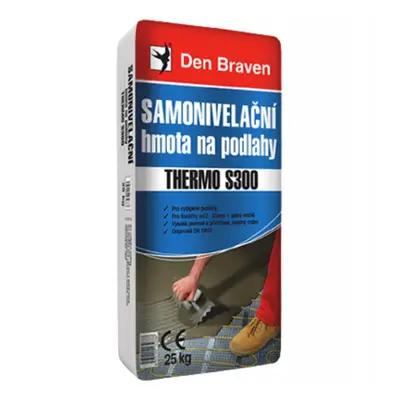 Den Braven Samonivelační hmota na podlahy THERMO S300, pytel 25 kg