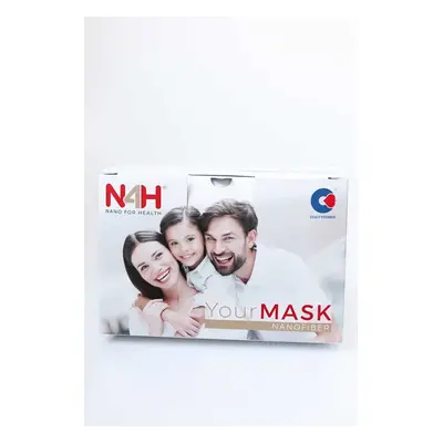 N4H Ekonomické balení nano roušek YourMask 50ks Varianta: 50 ks - šňůrky