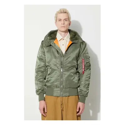 Bunda Alpha Industries MA-1 pánská, zelená barva, zimní, 158104.01