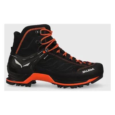 Boty Salewa Mountain Trainer Mid GTX pánské, černá barva