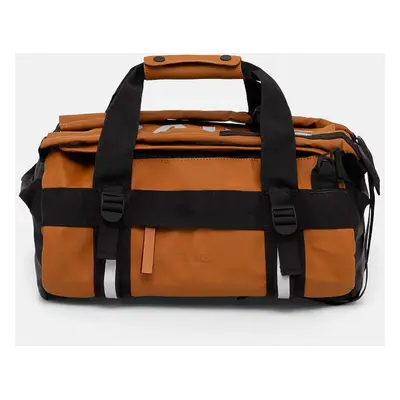 Taška Rains Texel Duffel Bag Mini W3 hnědá barva