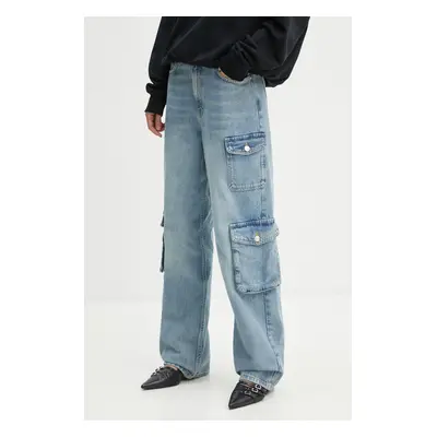 Džíny Moschino Jeans dámské, high waist, J0331