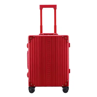 Kufr ALEON 21" Domestic Carry-On červená barva