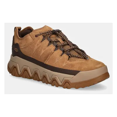 Semišové sneakers boty UGG Captrail Low hnědá barva, 1158252-CHE