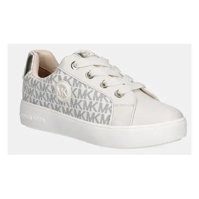 Dětské sneakers boty Michael Kors JORDANA AUDREY béžová barva, MK101062