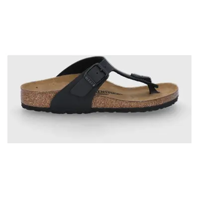 Dětské žabky Birkenstock černá barva