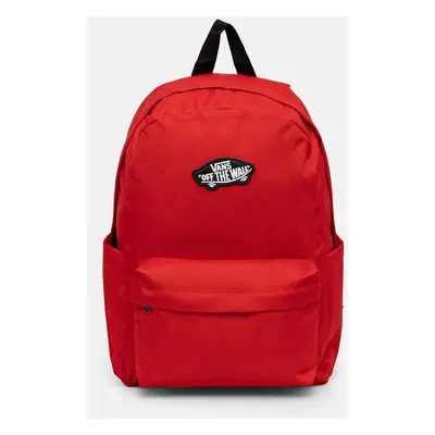 Dětský batoh Vans Old Skool Grom Backpack červená barva, velký, hladký, VN000H56IZQ1