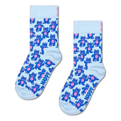 Dětské ponožky Happy Socks Kids Teddy Bear Sock modrá barva, P001465