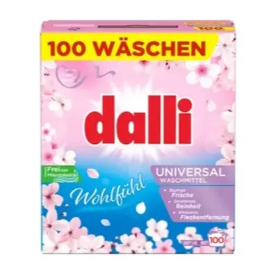 DALLI PRACÍ PRÁŠEK 100 DÁVEK UNIVERZAL Wohlfühl   6 KG