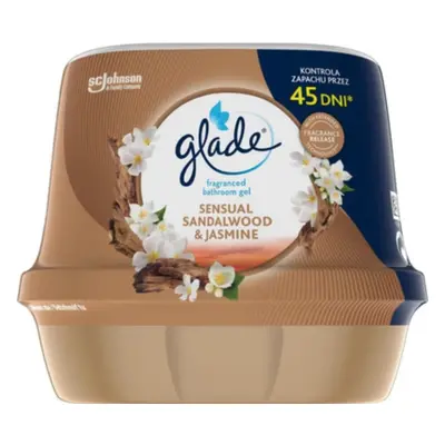 Glade Sensual Sandalwood & Jasmine vonný gel do koupelny 180 g