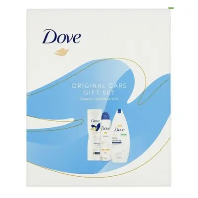 Dove kazeta 3ks D - Original (sprch. gel 250ml tel.mléko 250mldeo 150ml)