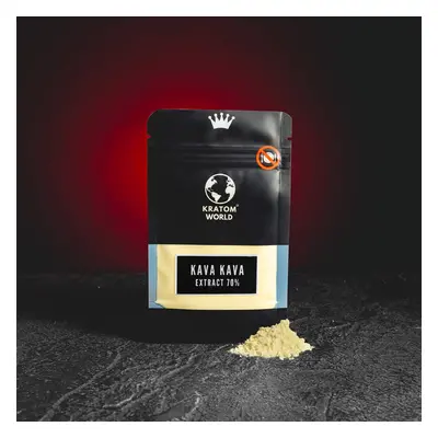 Kratom World KAVA-KAVA EXTRAKT 70% (Pepřovník Opojný) 50g