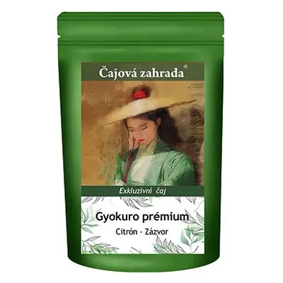 Čajová zahrada - Japan Gyokuro Prémium - Zázvor/Citron - zelený ochucený čaj, 50 g