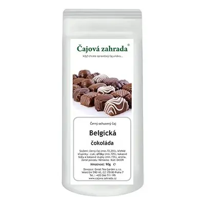 Čajová zahrada Belgická čokoláda - černý ochucený čaj, 90g