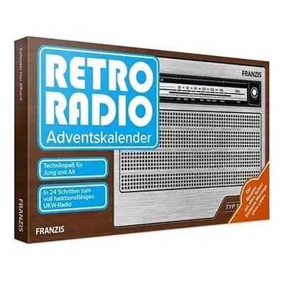 Franzis adventní kalendář Retro rádio stavebnice