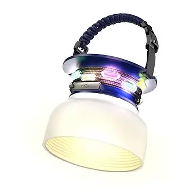 IMMAX solární lampička s integrovaným RGB barevný LED řetězem a funkcí powerbanky