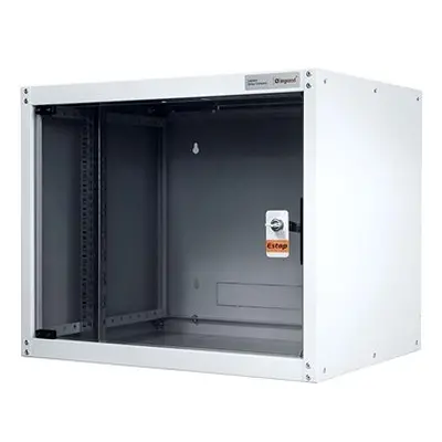 Legrand EvoLine nástěnný datový rozvaděč 12U, 600x450mm, 65kg, skleněné dveře