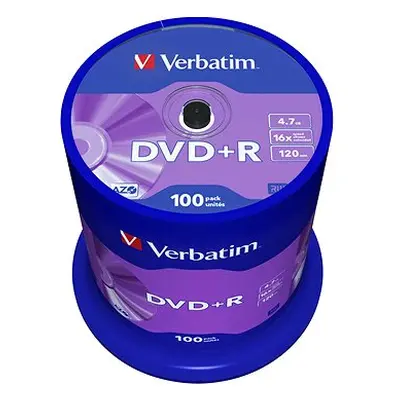 VERBATIM DVD+R AZO 4,7GB, 16x, spindle ks