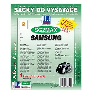 Sáčky do vysavače SG2 MAX - textilní - vůně Skořice