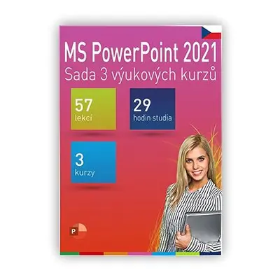 GOPAS Microsoft 365/2021 PowerPoint - Sada výukových kurzů, CZ (elektronická licence)