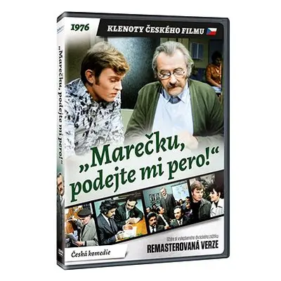 Marečku, podejte mi pero - edice KLENOTY ČESKÉHO FILMU (remasterovaná verze) - DVD