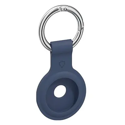 AlzaGuard Silicone Keychain pro Airtag modrá