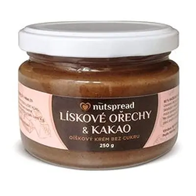 Nutspread Lískooříškový krém s kakaem