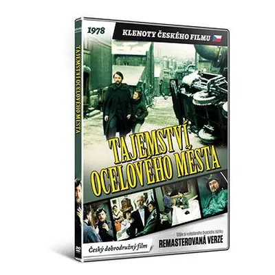 Tajemství Ocelového města - edice KLENOTY ČESKÉHO FILMU (remasterovaná verze) - DVD