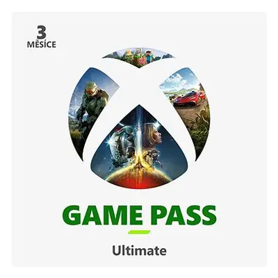 Xbox Game Pass Ultimate - měsíční předplatné