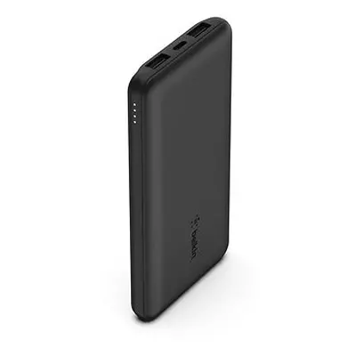 Belkin BOOST CHARGE mAh Power Bank with USB-C 15W - Dual USB-A - 15cm USB-A to C Cable - Black