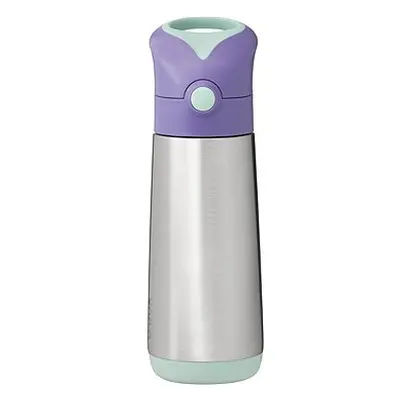 B.Box Termoska na pití s brčkem 500 ml lilac pop