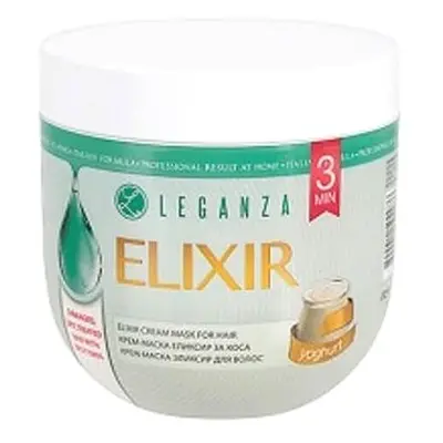 LEGANZA Elixir Krémová maska na vlasy s Yogurtem 1000 ml