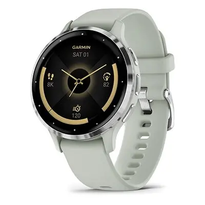 Garmin Venu 3S Silver/Sage Gray Band