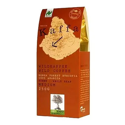 DWP eG Zrnková káva Fairtrade - BIO Kaffa medium 250g