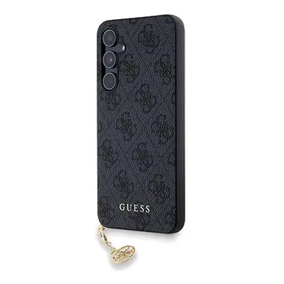 Guess 4G Charms Zadní Kryt pro Samsung Galaxy A55 5G Grey